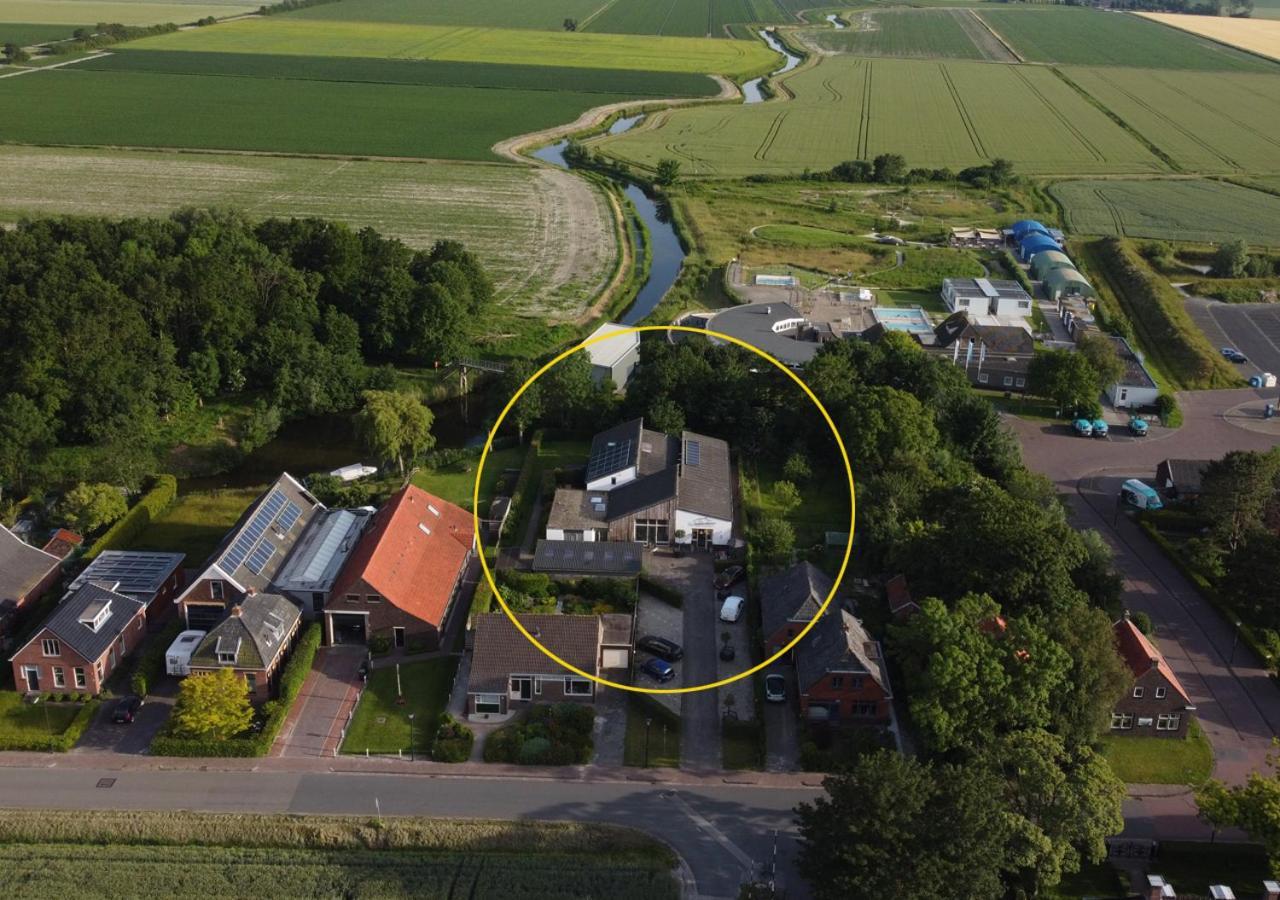 Waddenhoes Gastenverblijven Pieterburen Esterno foto