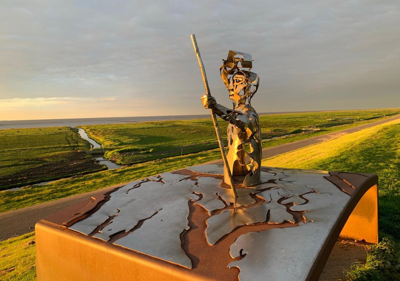 Waddenhoes Gastenverblijven Pieterburen Esterno foto